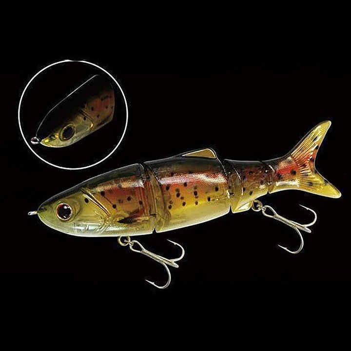 Biovex 110 Joint Bait SF Swimbait - #21 YH Ayu Nickel-#28 Black/Red Reflector-#29 AYU Holo Reflector-#64 Chart Back Clear Pearl-#65 Chart Back Ghost Pearl Gill-#72 Clear Rainbow-#80 GH Jewelry Shad-#81 YH Matte Black Bone-#105 Smelt Ghost Pearl - Carolina Fishing Tackle LLC