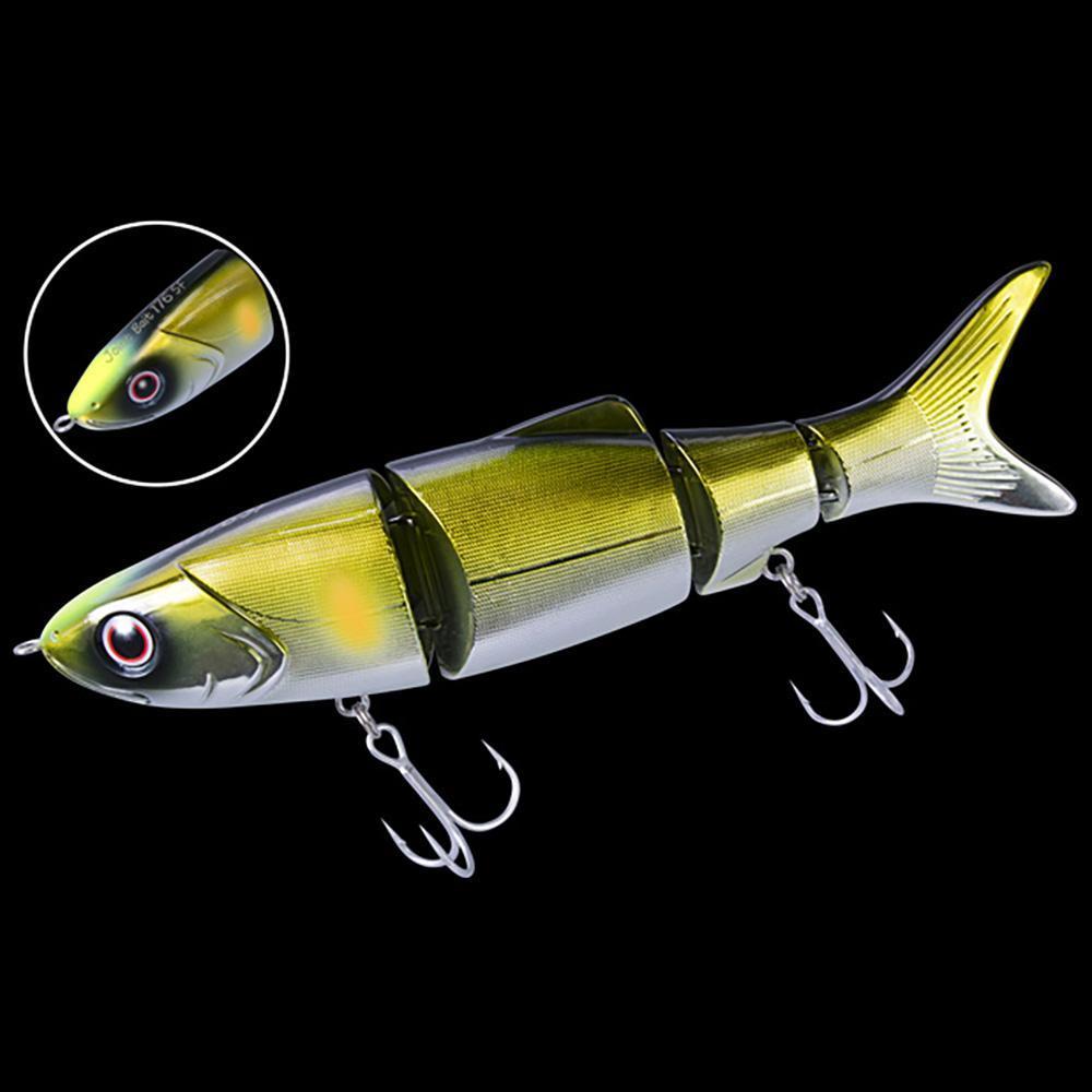 Biovex 110 Joint Bait SF Swimbait - #21 YH Ayu Nickel-#28 Black/Red Reflector-#29 AYU Holo Reflector-#64 Chart Back Clear Pearl-#65 Chart Back Ghost Pearl Gill-#72 Clear Rainbow-#80 GH Jewelry Shad-#81 YH Matte Black Bone-#105 Smelt Ghost Pearl - Carolina Fishing Tackle LLC