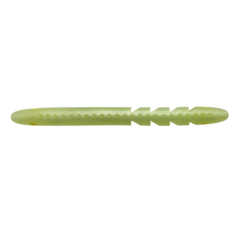 Biovex 1oz Kolt Glider 7” Worm 5pk - #1 Ayu-#7 Watermelon-#8 Green Pumpkin - Carolina Fishing Tackle LLC