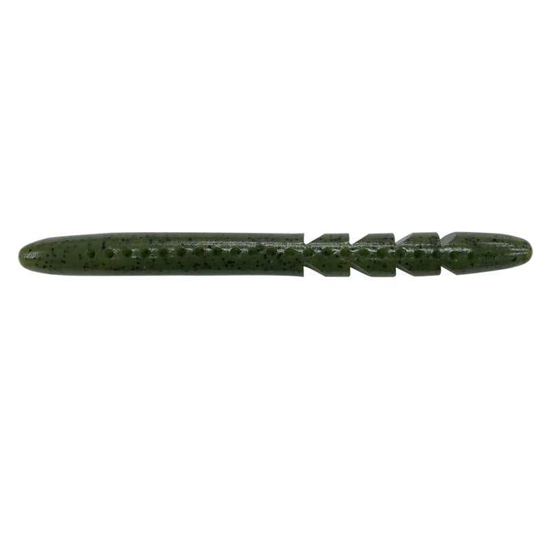 Biovex 1oz Kolt Glider 7” Worm 5pk - #1 Ayu-#7 Watermelon-#8 Green Pumpkin - Carolina Fishing Tackle LLC