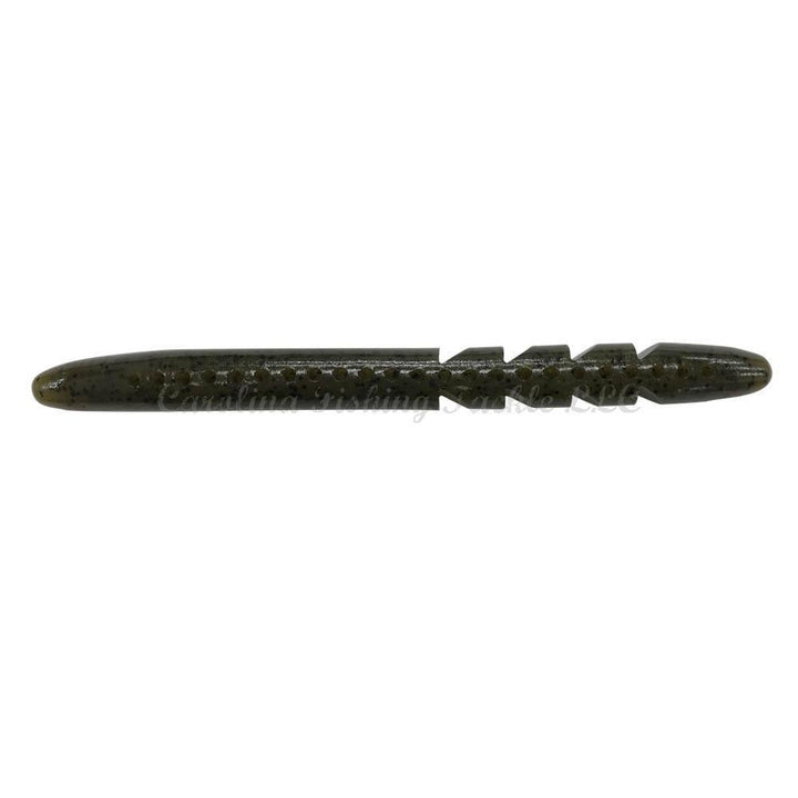 Biovex 1oz Kolt Glider 7” Worm 5pk - #1 Ayu-#7 Watermelon-#8 Green Pumpkin - Carolina Fishing Tackle LLC