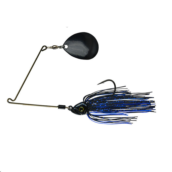 Picasso Lures Inviz-Wire Pro Night Thumper Spinnerbaits - Black Blue/Copper Blade / 3/8 oz-Black/Copper Blade / 1/2 oz-Black Red Camo/Black Blade / 3/8 oz-Black Red Camo/Black Blade / 1/2 oz-Dark Red Craw/Black Blade / 3/8 oz-Purple Phantom/Black Blade / 3/8 oz-Purple Phantom/Black Blade / 1/2 oz-Purple Phantom/Copper Blade / 3/8 oz-Purple Phantom/Copper Blade / 1/2 oz-Warmouth/Black Blade / 3/8 oz - Carolina Fishing Tackle LLC