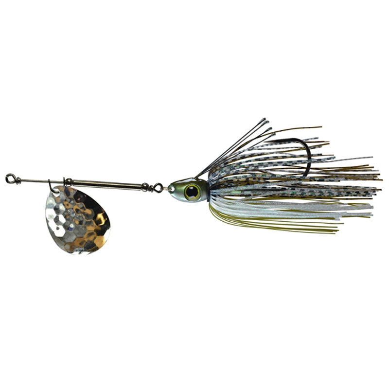 Picasso Lures All-Terrain Weedless Inline - Black/Blue Shower - Black Nickel Blade / 3/8 oz-Black/Blue Shower - Black Nickel Blade / 1/2 oz-Purple Phantom - Black Nickel Blade / 3/8 oz-Purple Phantom - Black Nickel Blade / 1/2 oz-Green Pumpkin Gizzard Shad - Nickel Blade / 1/2 oz-Blue Glimmer Shad - Nickel Blade / 1/2 oz-Gizzard Shad - Nickel Blade / 3/8 oz-Gizzard Shad - Nickel Blade / 1/2 oz-White Pearl - Nickel Blade / 3/8 oz-White Pearl - Nickel Blade / 1/2 oz - Carolina Fishing Tackle LLC