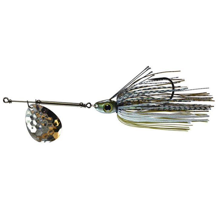 Picasso Lures All-Terrain Weedless Inline - Black/Blue Shower - Black Nickel Blade / 3/8 oz-Black/Blue Shower - Black Nickel Blade / 1/2 oz-Purple Phantom - Black Nickel Blade / 3/8 oz-Purple Phantom - Black Nickel Blade / 1/2 oz-Green Pumpkin Gizzard Shad - Nickel Blade / 1/2 oz-Blue Glimmer Shad - Nickel Blade / 1/2 oz-Gizzard Shad - Nickel Blade / 3/8 oz-Gizzard Shad - Nickel Blade / 1/2 oz-White Pearl - Nickel Blade / 3/8 oz-White Pearl - Nickel Blade / 1/2 oz - Carolina Fishing Tackle LLC
