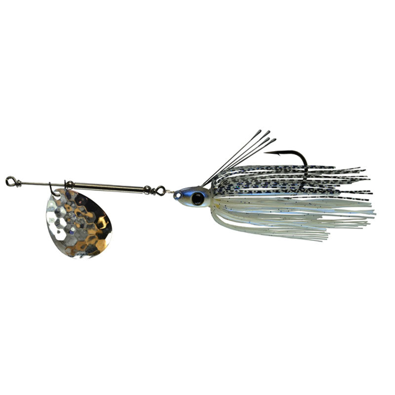 Picasso Lures All-Terrain Weedless Inline - Black/Blue Shower - Black Nickel Blade / 3/8 oz-Black/Blue Shower - Black Nickel Blade / 1/2 oz-Purple Phantom - Black Nickel Blade / 3/8 oz-Purple Phantom - Black Nickel Blade / 1/2 oz-Green Pumpkin Gizzard Shad - Nickel Blade / 1/2 oz-Blue Glimmer Shad - Nickel Blade / 1/2 oz-Gizzard Shad - Nickel Blade / 3/8 oz-Gizzard Shad - Nickel Blade / 1/2 oz-White Pearl - Nickel Blade / 3/8 oz-White Pearl - Nickel Blade / 1/2 oz - Carolina Fishing Tackle LLC