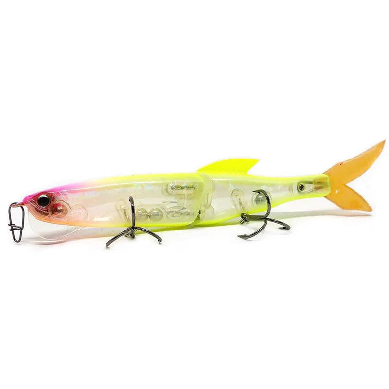 Evergreen Combat Lures ESDRIVE Glide Bait - #609 Dark Rainbow Slow Sink-#737 Hitman Blue Slow Sink-#766 Kinkuro Slow Sink-#771 Damone Black Slow Sink-#772 Matt Lime Slow Sink-#799 RP Konoshiro Slow Sink-#800 RP Inakko Slow Sink-#801 RP Ochiayu Slow Sink-#235 Sight Fish Floating-#791 Gold Candy Floating - Carolina Fishing Tackle LLC