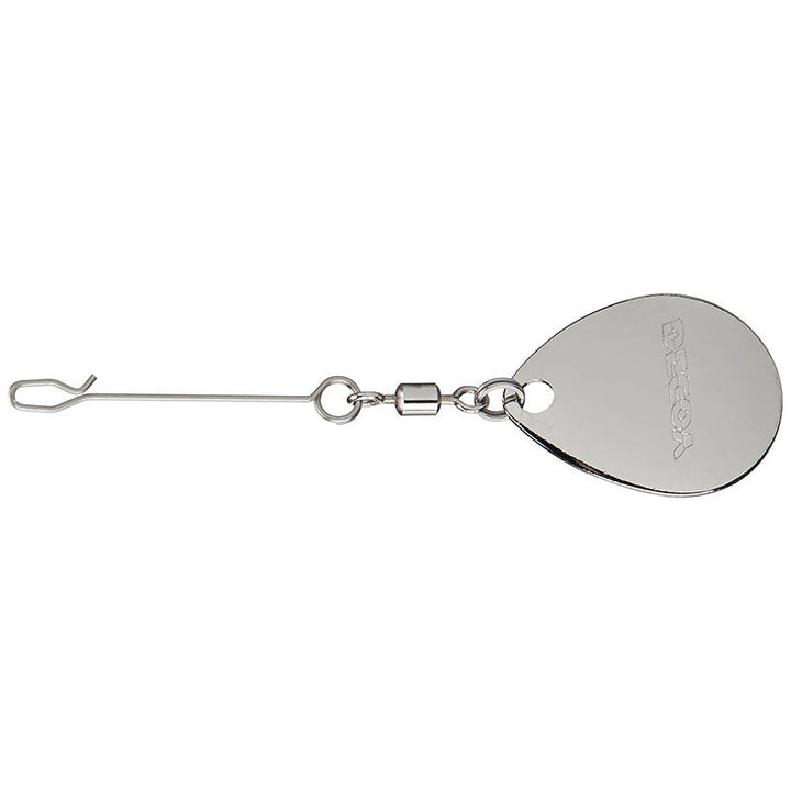 DECOY Trailer Silver Blade with Leader 2pk - #3.5 / Willow Blade-#3 / Willow Blade-#4 / Colorado Blade-#2 / Willow Blade-#3 / Colorado Blade - Carolina Fishing Tackle LLC