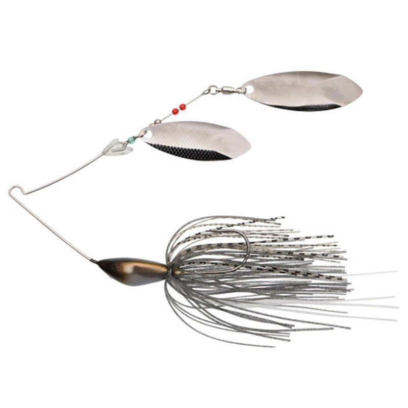 DSTYLE D-SPIKER Spinnerbait - #3 Brown Shad / 3/8 oz-#3 Brown Shad / 1/2 oz-#4 Black Blue Black / 3/8 oz-#4 Black Blue Black / 1/2 oz - Carolina Fishing Tackle LLC