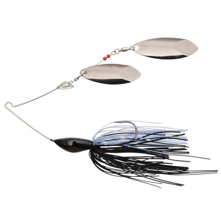 DSTYLE D-SPIKER Spinnerbait - #3 Brown Shad / 3/8 oz-#3 Brown Shad / 1/2 oz-#4 Black Blue Black / 3/8 oz-#4 Black Blue Black / 1/2 oz - Carolina Fishing Tackle LLC
