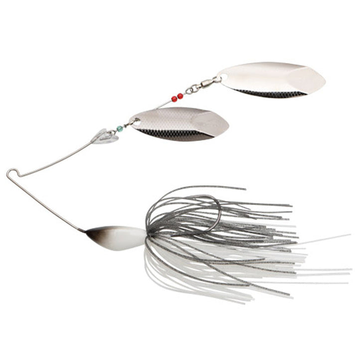 DSTYLE D-SPIKER Spinnerbait - #3 Brown Shad / 3/8 oz-#3 Brown Shad / 1/2 oz-#4 Black Blue Black / 3/8 oz-#4 Black Blue Black / 1/2 oz - Carolina Fishing Tackle LLC
