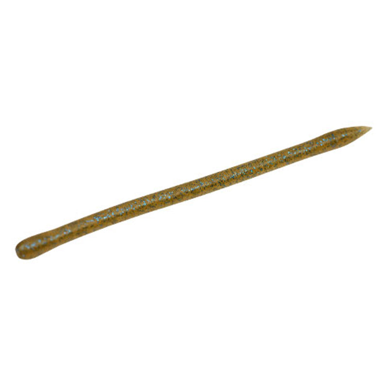 DSTYLE Mighty Straight 3.8" Worm 10pk - #003 Cinnamon Blue Flake-#007 Black - Carolina Fishing Tackle LLC