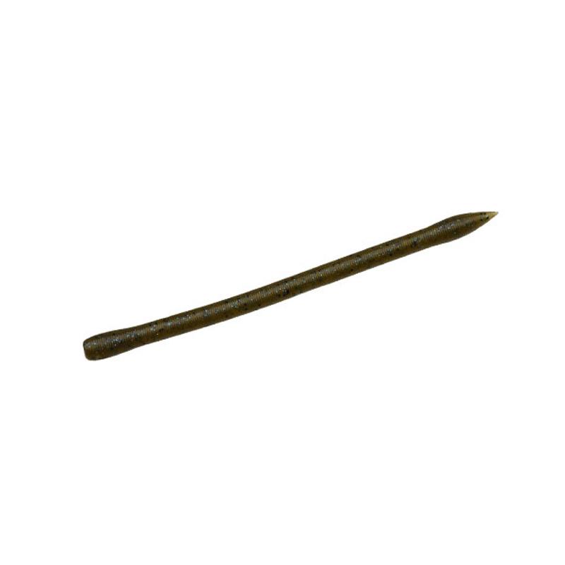 DSTYLE Mighty Straight 4.3" Worm 10pk - #03 Cinnamon Blue Flake-#07 Black-#16 Moebi Miso-#55 Lake Shrimp - Carolina Fishing Tackle LLC