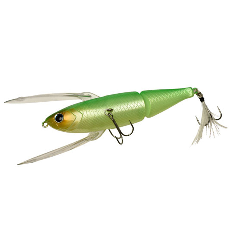 DSTYLE Reserve BIG Topwater Crawler Bait - Pink Fish-Natural Chartreuse - Carolina Fishing Tackle LLC