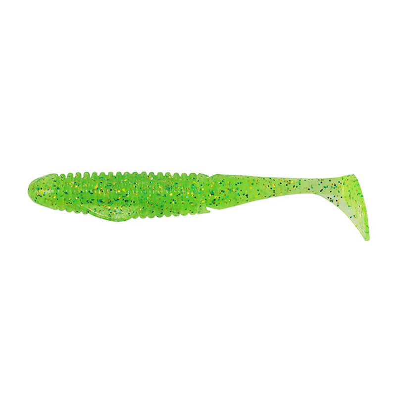 DUO Realis 5” BooStar Wake Swimbait 5pk - #F006 Watermelon/Red Flake-#F007 Sukapanon-#F008 Bluegill-#F018 Green Pumpkin Red Flake-#F019 Smoke/Silver Purple Flakes-#F020 Clear Copper Flake-#F030 Sparkle Shrimp-#F033 Olive Shrimp-#F034 Light Green Pumpkin Blue Flake-#F035 Pink Yoshinobori - Carolina Fishing Tackle LLC