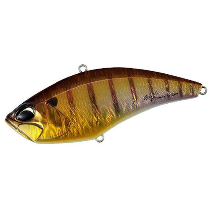 DUO Realis Apex Vibe 100 Lipless Crankbaits - Bronze Gill-LV Shad-Shadow Halo-Blank-Prism Gill-Bottom Knock Tiger-Kohoku Purple Kinkuro-Mat Black Tiger 2-Neon Sangria - Carolina Fishing Tackle LLC
