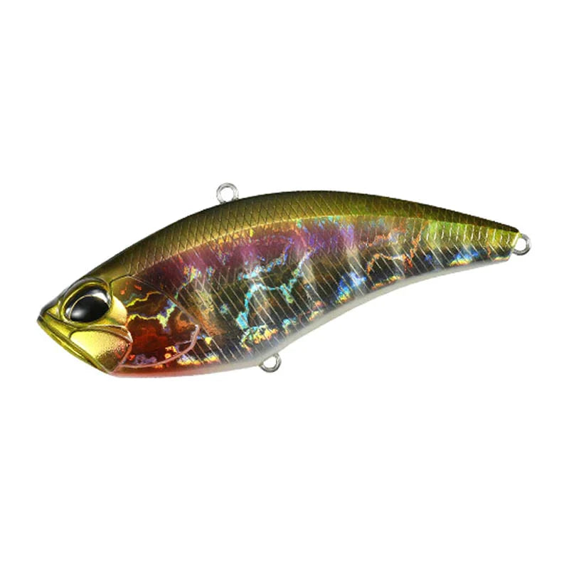 DUO Realis Apex Vibe 100 Lipless Crankbaits - Bronze Gill-LV Shad-Shadow Halo-Blank-Prism Gill-Bottom Knock Tiger-Kohoku Purple Kinkuro-Mat Black Tiger 2-Neon Sangria - Carolina Fishing Tackle LLC
