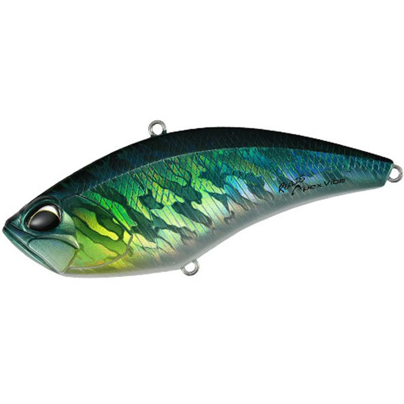 DUO Realis Apex Vibe 100 Lipless Crankbaits - Bronze Gill-LV Shad-Shadow Halo-Blank-Prism Gill-Bottom Knock Tiger-Kohoku Purple Kinkuro-Mat Black Tiger 2-Neon Sangria - Carolina Fishing Tackle LLC