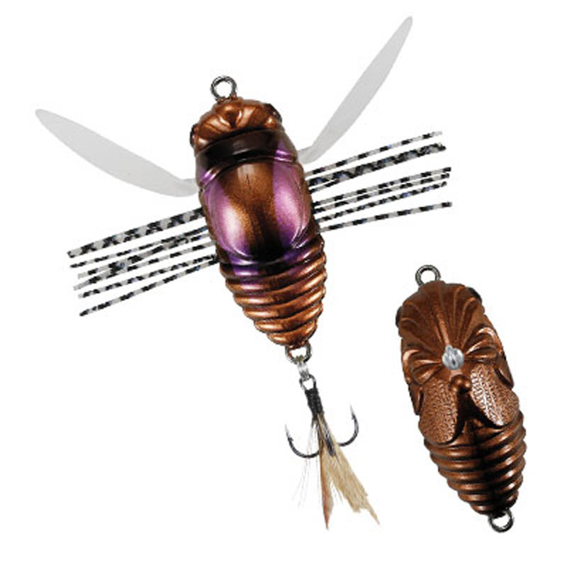 DUO Realis SHINMUSHI Topwater - Haruzemi-Beetle-Aburazemi - Carolina Fishing Tackle LLC