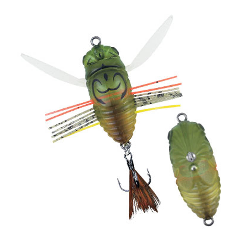 DUO Realis SHINMUSHI Topwater - Haruzemi-Beetle-Aburazemi - Carolina Fishing Tackle LLC