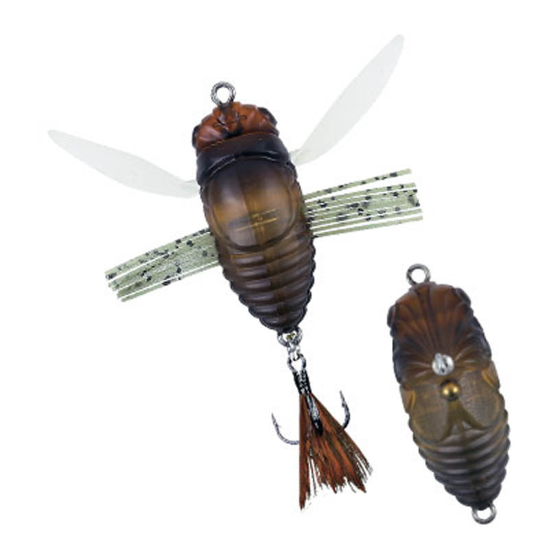 DUO Realis SHINMUSHI Topwater - Haruzemi-Beetle-Aburazemi - Carolina Fishing Tackle LLC