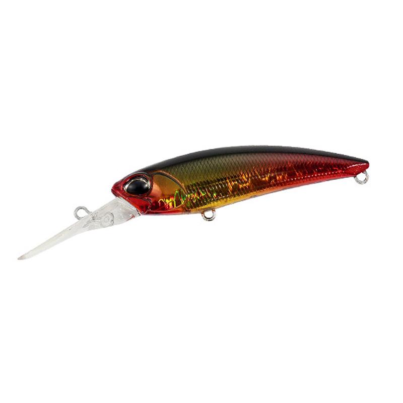 DUO Realis Shad 62DR JDM Suspending Minnow - Flame Gold-HS Black Gold-Prism Gill - Carolina Fishing Tackle LLC