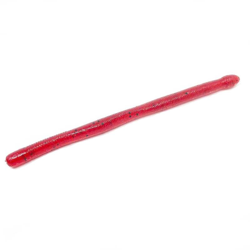 DUO Realis Wriggle Crawler Worms - #F002 Watermelon Seed / 3.8 in-#F002 Watermelon Seed / 4.8 in-#F002 Watermelon Seed / 5.8 in-#F003 Clear Red Pepper / 3.8 in-#F003 Clear Red Pepper / 4.8 in-#F003 Clear Red Pepper / 5.8 in-#F005 Green Pumpkin/Blue Flakes / 3.8 in-#F006 Watermelon/Red Flakes / 3.8 in-#F006 Watermelon/Red Flakes / 4.8 in-#F006 Watermelon/Red Flakes / 5.8 in - Carolina Fishing Tackle LLC