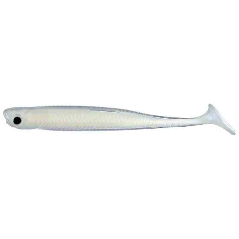 Damiki Anchovy Shad 4" & 6” Swimbait - #105 Pro Blue / 6 in-#106 Pro Green / 6 in-#203 Green Pumpkin Black / 6 in-#203 Green Pumpkin Black / 4 in-#204 White Silver Flake / 6 in-#309 Baby Bass / 6 in-#501 Smoke Black Silver / 6 in-#501 Smoke Black Silver / 4 in-#101A Pearl White / 6 in-#101A Pearl White / 4 in - Carolina Fishing Tackle LLC