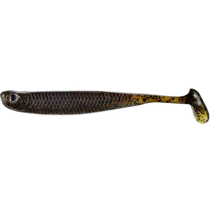 Damiki Anchovy Shad 4" & 6” Swimbait - #105 Pro Blue / 6 in-#106 Pro Green / 6 in-#203 Green Pumpkin Black / 6 in-#203 Green Pumpkin Black / 4 in-#204 White Silver Flake / 6 in-#309 Baby Bass / 6 in-#501 Smoke Black Silver / 6 in-#501 Smoke Black Silver / 4 in-#101A Pearl White / 6 in-#101A Pearl White / 4 in - Carolina Fishing Tackle LLC