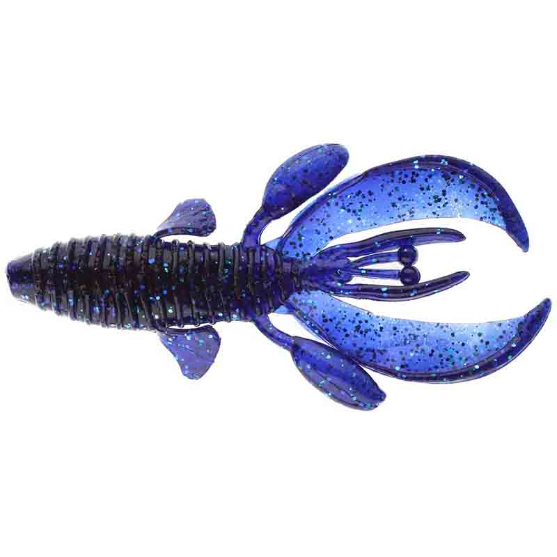 Damiki Fishing Tackle 4” Knock Out Creature Bait 8pk - Black Red-June Bug-Watermelon Candy - Carolina Fishing Tackle LLC