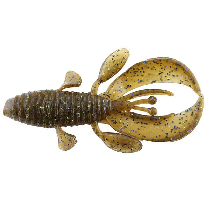 Damiki Fishing Tackle 4” Knock Out Creature Bait 8pk - Black Red-June Bug-Watermelon Candy - Carolina Fishing Tackle LLC