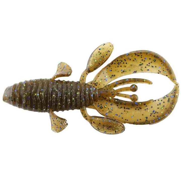 Damiki Fishing Tackle 4” Knock Out Creature Bait 8pk - Black Red-June Bug-Watermelon Candy - Carolina Fishing Tackle LLC