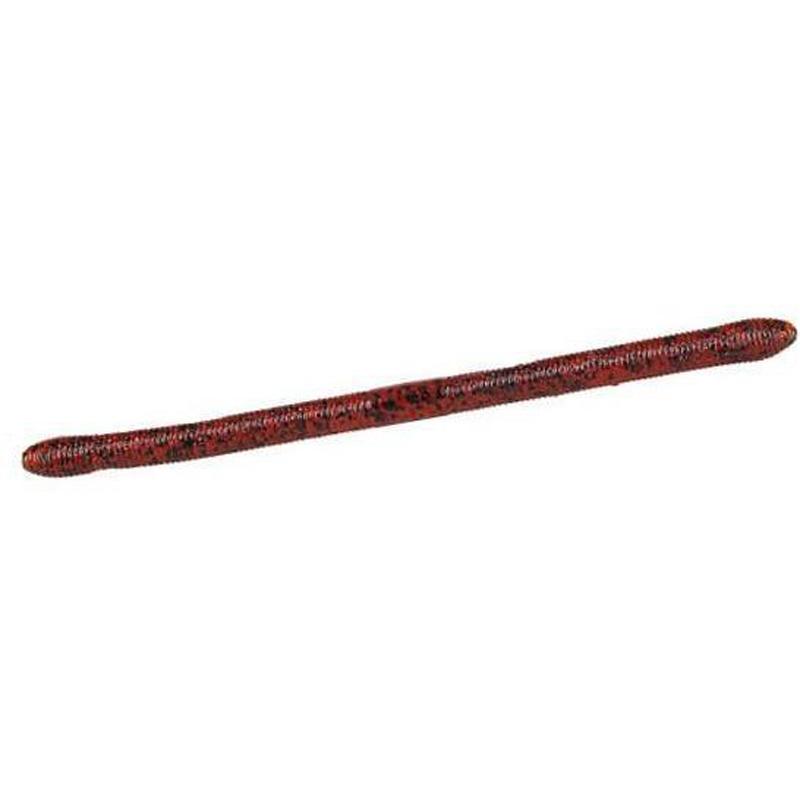 Damiki Fishing Tackle 5.5” Kaiser Worm 12pk - Coffee Black-Pink Red-Sexy Red Black-Smoke Black-Smoke Black Silver-Watermelon Black-Watermelon Red Black - Carolina Fishing Tackle LLC