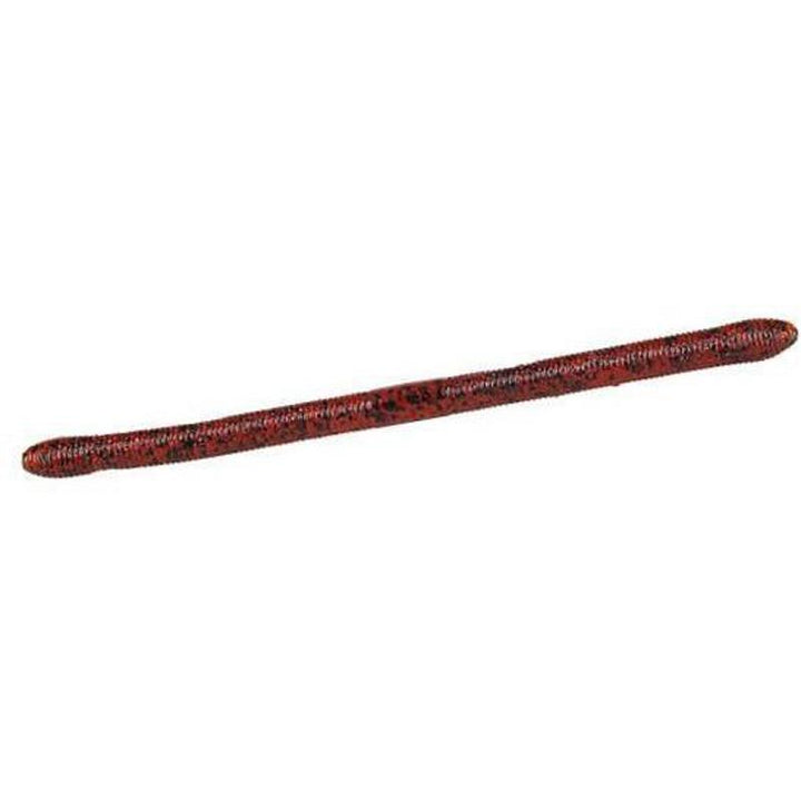 Damiki Fishing Tackle 5.5” Kaiser Worm 12pk - Coffee Black-Pink Red-Sexy Red Black-Smoke Black-Smoke Black Silver-Watermelon Black-Watermelon Red Black - Carolina Fishing Tackle LLC