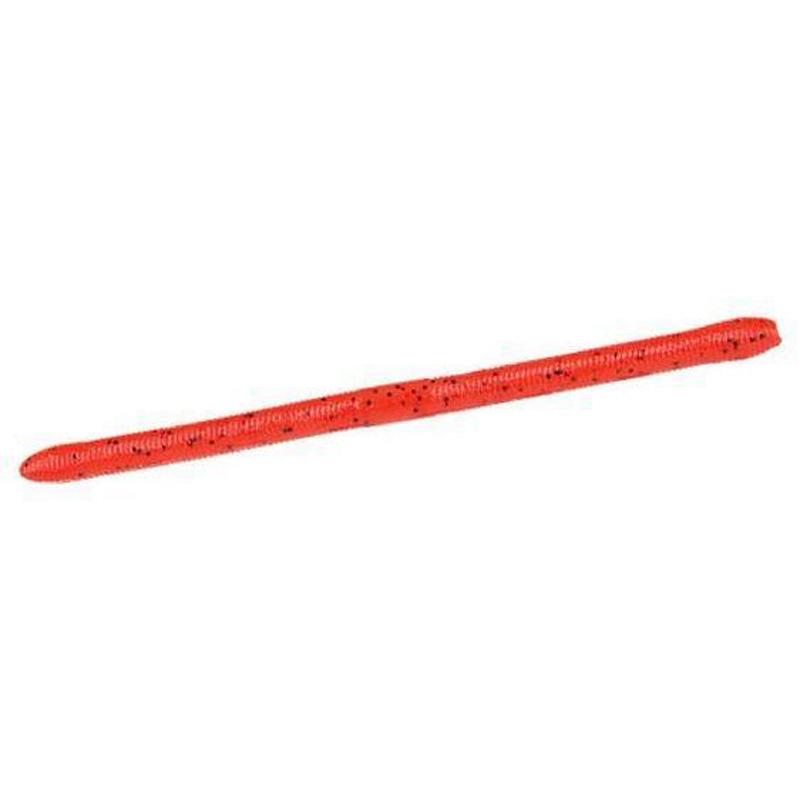 Damiki Fishing Tackle 5.5” Kaiser Worm 12pk - Coffee Black-Pink Red-Sexy Red Black-Smoke Black-Smoke Black Silver-Watermelon Black-Watermelon Red Black - Carolina Fishing Tackle LLC