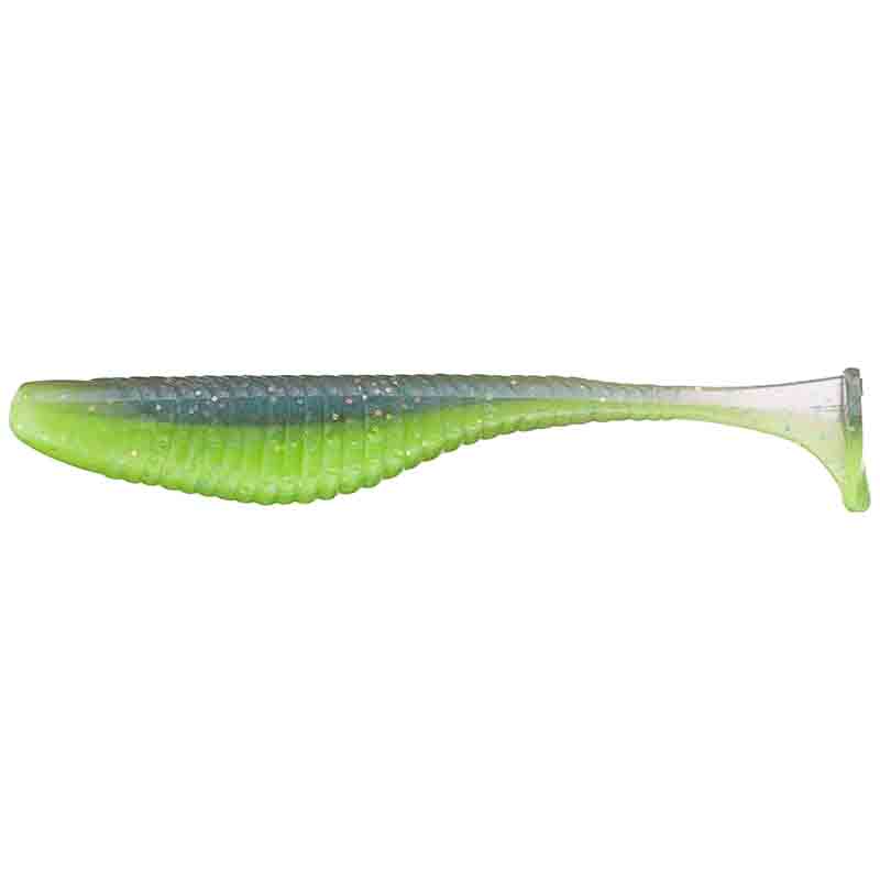 Damiki Fishing Tackle Armor Shad Paddle Tail Swimbait - #449 SB Chartreuse / 3 in-#449 SB Chartreuse / 4 in-451 RP Blue Pearl / 3 in-451 RP Blue Pearl / 4 in-453 PB Silver / 3 in-453 PB Silver / 4 in-454 American Shad / 3 in-454 American Shad / 4 in-101A Pearl White / 3 in-101A Pearl White / 4 in - Carolina Fishing Tackle LLC