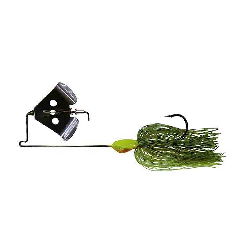 Damiki Fishing Tackle M.T.B No-Knocker Buzzbaits - Red Tiger / 1/2 oz-Chartreuse / 3/8 oz-Chartreuse Shad / 3/8 oz-Chartreuse Shad / 1/2 oz-Hot Tiger / 3/8 oz - Carolina Fishing Tackle LLC