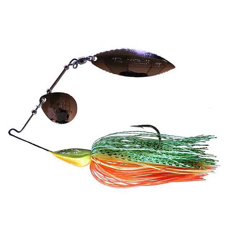 Damiki Fishing Tackle M.T.S Spinnerbaits - Chartreuse Shad / 3/8 oz-Chartreuse Shad / 1/2 oz-Red Tiger / 1/4 oz-Red Tiger / 1/2 oz-Hot Tiger / 1/4 oz-Hot Tiger / 3/8 oz-Hot Tiger / 1/2 oz-Chartreuse / 1/4 oz-Chartreuse / 1/2 oz-Green Pumpkin / 1/4 oz - Carolina Fishing Tackle LLC