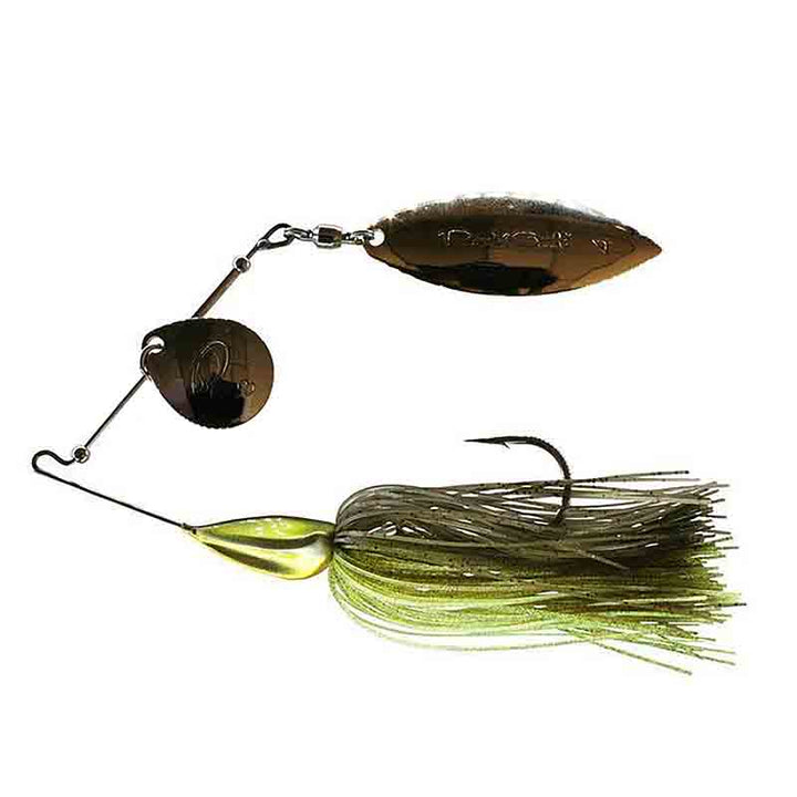 Damiki Fishing Tackle M.T.S Spinnerbaits - Chartreuse Shad / 3/8 oz-Chartreuse Shad / 1/2 oz-Red Tiger / 1/4 oz-Red Tiger / 1/2 oz-Hot Tiger / 1/4 oz-Hot Tiger / 3/8 oz-Hot Tiger / 1/2 oz-Chartreuse / 1/4 oz-Chartreuse / 1/2 oz-Green Pumpkin / 1/4 oz - Carolina Fishing Tackle LLC
