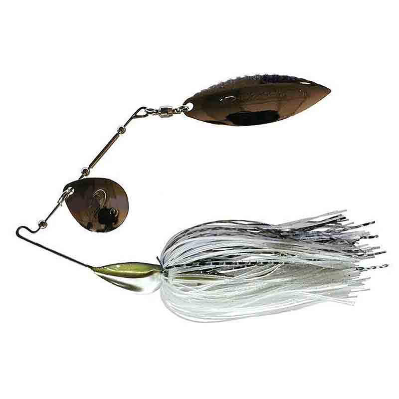 Damiki Fishing Tackle M.T.S Spinnerbaits - Chartreuse Shad / 3/8 oz-Chartreuse Shad / 1/2 oz-Red Tiger / 1/4 oz-Red Tiger / 1/2 oz-Hot Tiger / 1/4 oz-Hot Tiger / 3/8 oz-Hot Tiger / 1/2 oz-Chartreuse / 1/4 oz-Chartreuse / 1/2 oz-Green Pumpkin / 1/4 oz - Carolina Fishing Tackle LLC