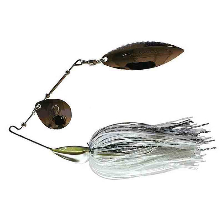 Damiki Fishing Tackle M.T.S Spinnerbaits - Chartreuse Shad / 3/8 oz-Chartreuse Shad / 1/2 oz-Red Tiger / 1/4 oz-Red Tiger / 1/2 oz-Hot Tiger / 1/4 oz-Hot Tiger / 3/8 oz-Hot Tiger / 1/2 oz-Chartreuse / 1/4 oz-Chartreuse / 1/2 oz-Green Pumpkin / 1/4 oz - Carolina Fishing Tackle LLC