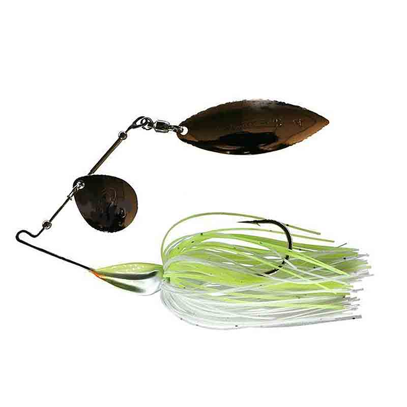 Damiki Fishing Tackle M.T.S Spinnerbaits - Chartreuse Shad / 3/8 oz-Chartreuse Shad / 1/2 oz-Red Tiger / 1/4 oz-Red Tiger / 1/2 oz-Hot Tiger / 1/4 oz-Hot Tiger / 3/8 oz-Hot Tiger / 1/2 oz-Chartreuse / 1/4 oz-Chartreuse / 1/2 oz-Green Pumpkin / 1/4 oz - Carolina Fishing Tackle LLC