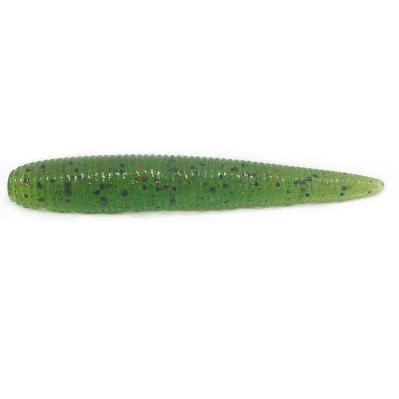 Damiki Fishing Tackle Stinger 3” Worm 12pk - #201 Watermelon Red-Black-#206 Watermelon Candy-#207 Green Pumpkin Magic-#208 Green Pumpkin Purple-#209 Dark Pumpkin-#453 PB Silver-#454 American Shad-#455 TN Shad-#504 Black Red-#505 Black Blue - Carolina Fishing Tackle LLC