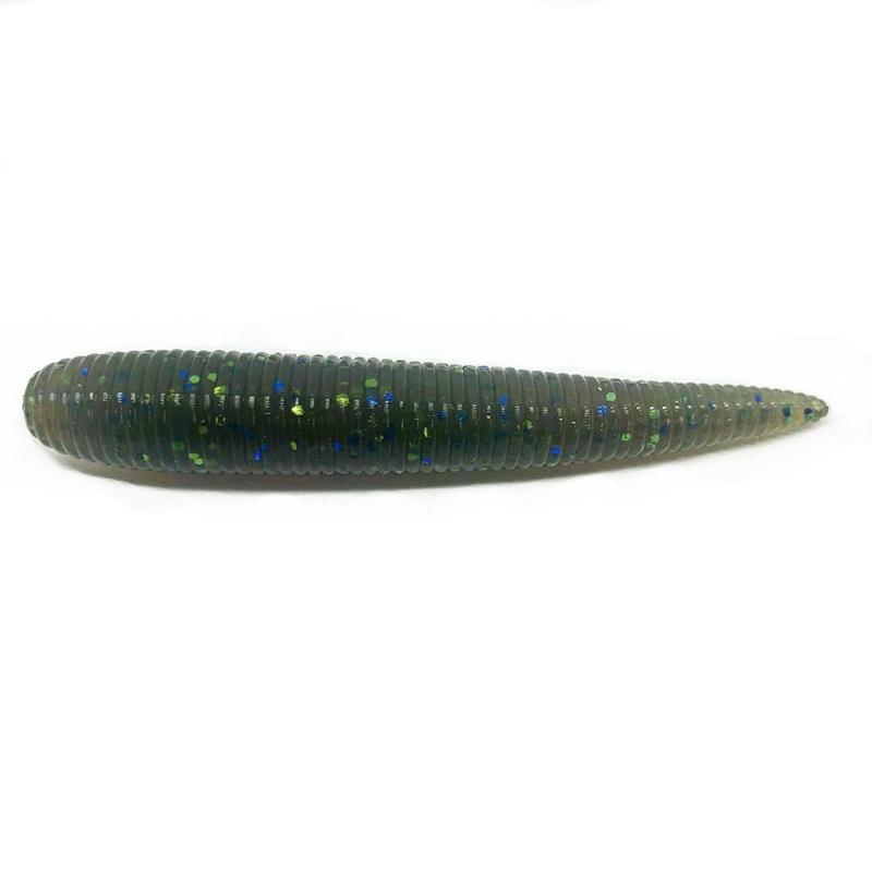 Damiki Fishing Tackle Stinger 3” Worm 12pk - #201 Watermelon Red-Black-#206 Watermelon Candy-#207 Green Pumpkin Magic-#208 Green Pumpkin Purple-#209 Dark Pumpkin-#453 PB Silver-#454 American Shad-#455 TN Shad-#504 Black Red-#505 Black Blue - Carolina Fishing Tackle LLC