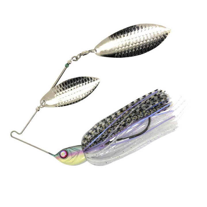Damiki Fishing Tackle TOT (DW) Type-1 Spinnerbaits - #020 Snow Shad / 3/8 oz-#020 Snow Shad / 3/4 oz-#021 Amazing Chartreuse / 3/4 oz-#022 Brown Shad / 3/8 oz-#022 Brown Shad / 1/2 oz-#022 Brown Shad / 3/4 oz-#023 Luxury Gold / 3/8 oz-#023 Luxury Gold / 1/2 oz-#023 Luxury Gold / 3/4 oz-#025 Smelt Shad / 3/8 oz - Carolina Fishing Tackle LLC
