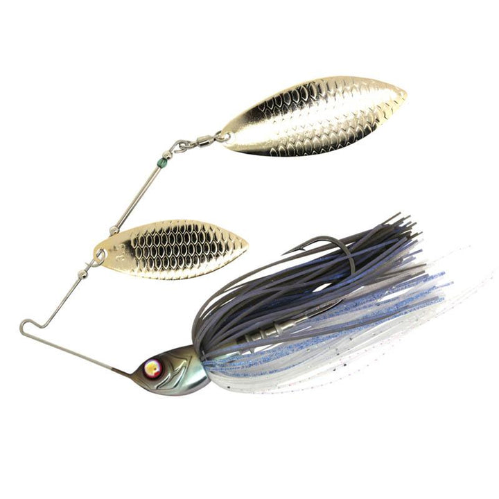 Damiki Fishing Tackle TOT (DW) Type-1 Spinnerbaits - #020 Snow Shad / 3/8 oz-#020 Snow Shad / 3/4 oz-#021 Amazing Chartreuse / 3/4 oz-#022 Brown Shad / 3/8 oz-#022 Brown Shad / 1/2 oz-#022 Brown Shad / 3/4 oz-#023 Luxury Gold / 3/8 oz-#023 Luxury Gold / 1/2 oz-#023 Luxury Gold / 3/4 oz-#025 Smelt Shad / 3/8 oz - Carolina Fishing Tackle LLC