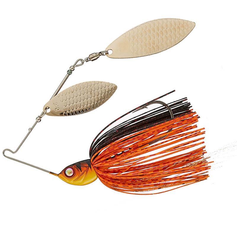 Damiki Fishing Tackle TOT (DW) Type-1 Spinnerbaits - #020 Snow Shad / 3/8 oz-#020 Snow Shad / 3/4 oz-#021 Amazing Chartreuse / 3/4 oz-#022 Brown Shad / 3/8 oz-#022 Brown Shad / 1/2 oz-#022 Brown Shad / 3/4 oz-#023 Luxury Gold / 3/8 oz-#023 Luxury Gold / 1/2 oz-#023 Luxury Gold / 3/4 oz-#025 Smelt Shad / 3/8 oz - Carolina Fishing Tackle LLC