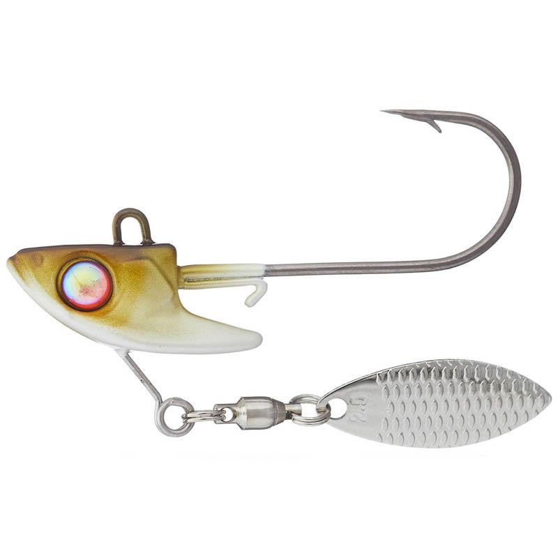 Damiki Fishing Tackle  Underspin Jig Head - Ayu / 1/2 oz - #3/0 - 2pk-Ayu / 3/4 oz - #3/0 - 2pk-Ayu / 1 oz - #5/0 - 2pk-Ayu / 1/8 oz- #1/0 - 3pk-Chartreuse / 1/2 oz - #3/0 - 2pk-Chartreuse / 3/4 oz - #3/0 - 2pk-Chartreuse / 1 oz - #5/0 - 2pk-Chartreuse / 3/8 oz - #2/0 - 3pk-Chartreuse / 1/8 oz- #1/0 - 3pk-Natural / 1/2 oz - #3/0 - 2pk - Carolina Fishing Tackle LLC