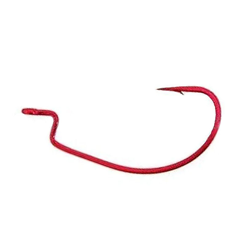 Decoy KG Worm 17R High Power Offset Red Hooks 6pk - #4/0 - Carolina Fishing Tackle LLC