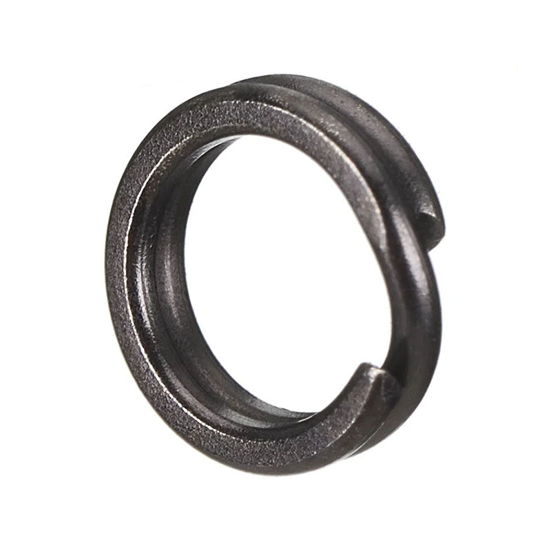 Decoy Split Ring Light Class 20pk - #1 - 20lb (Mat Black)-#3 - 40lb (Mat Black)-#2 - 30lb (Silver)-#3 - 40lb (Silver) - Carolina Fishing Tackle LLC