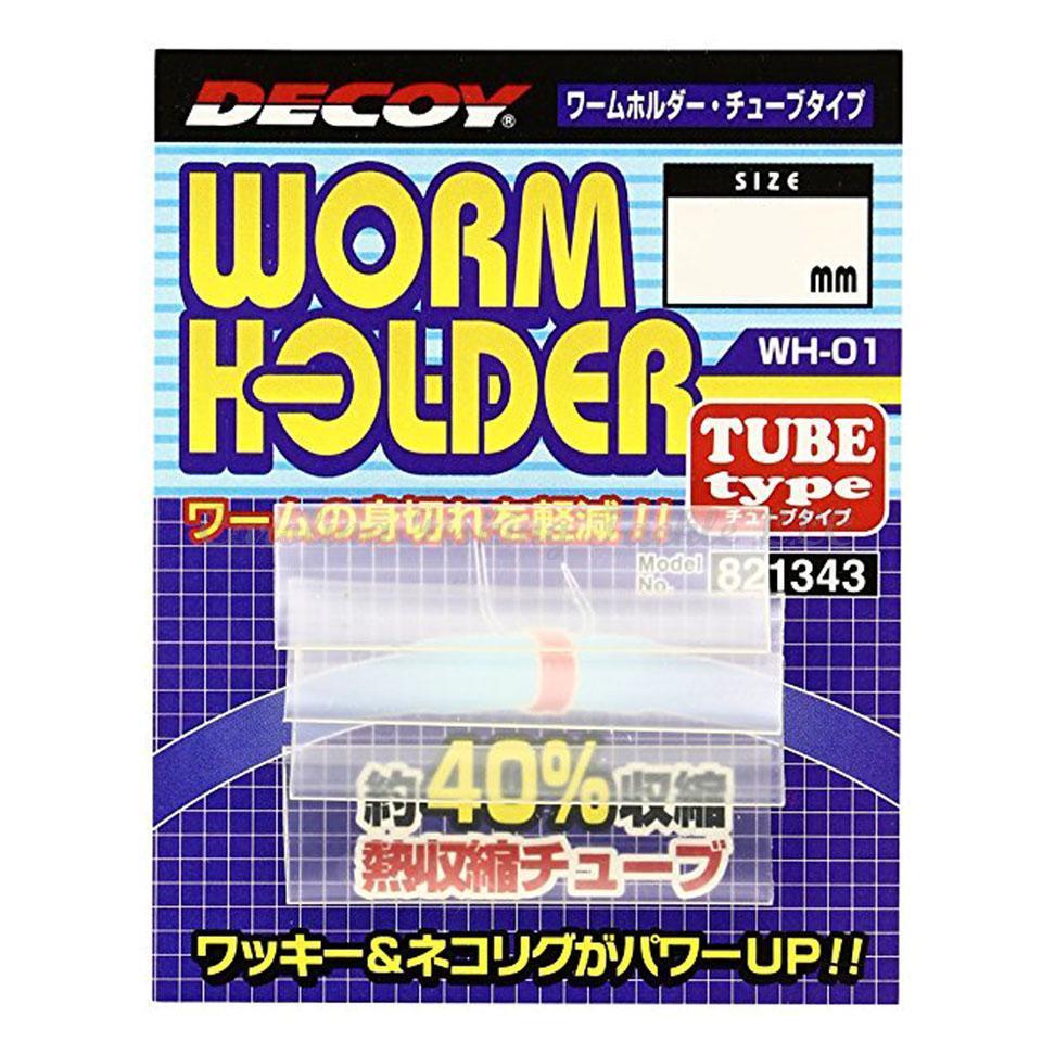 Decoy Worm Holder WH-01 Tube Type - 10mm - 4pk-12mm - 4pk - Carolina Fishing Tackle LLC